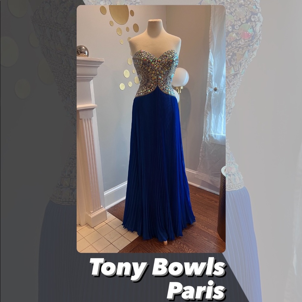Tony Bowls Paris Evening Gown